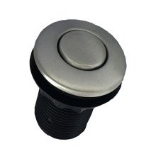 Пневмокнопка для включения цвет матовый хром